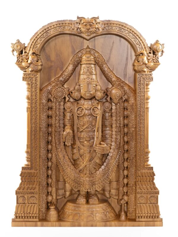 customized 3D lord Venkateshwara swamy engraving with CNC Machine