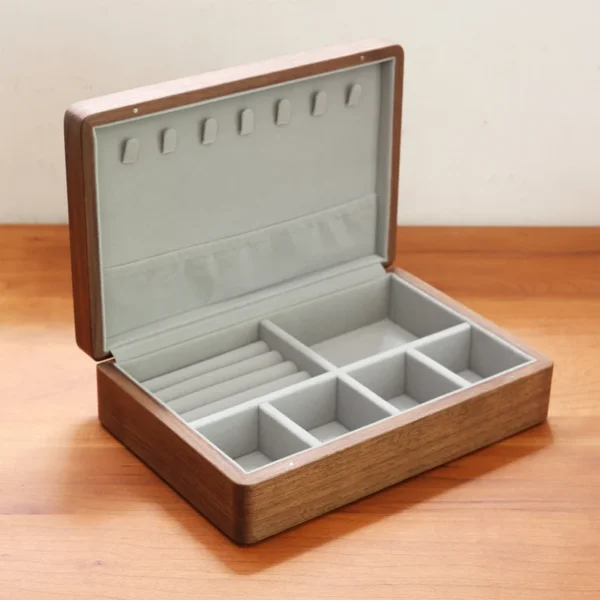 Wooden jewelry boxes